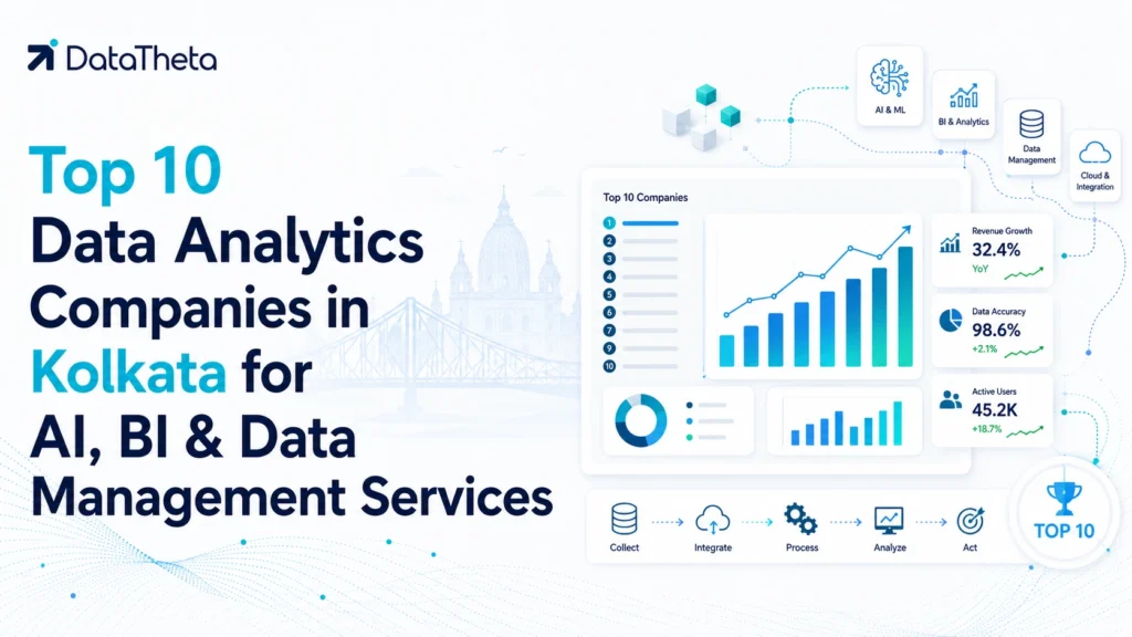 Top 10 Data Analytics Companies in Kolkata for AI, BI & Data Management Services